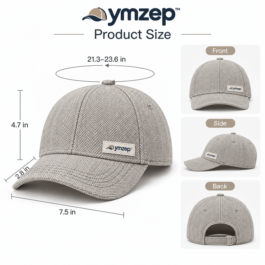 Heather Gray Everyday Baseball Cap — Size