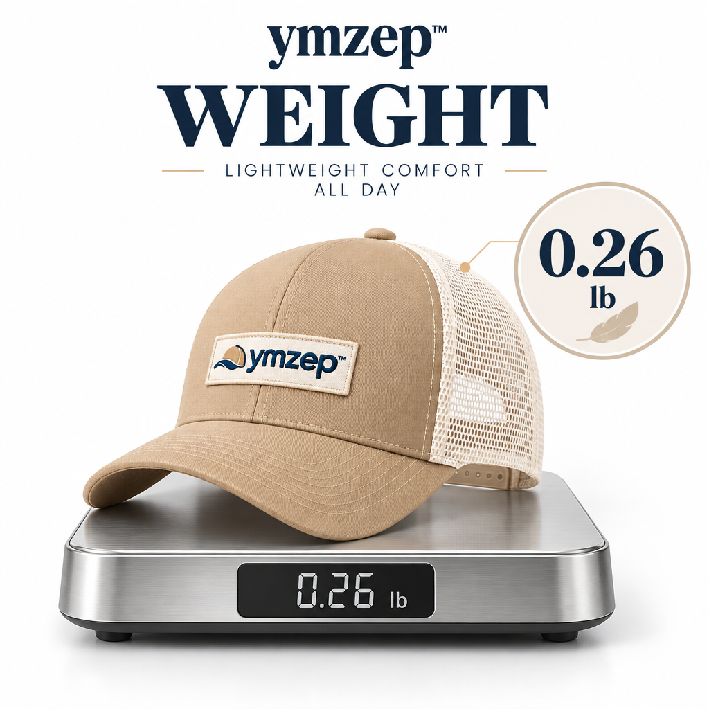 Two-Tone Mesh Trucker Cap — Weight